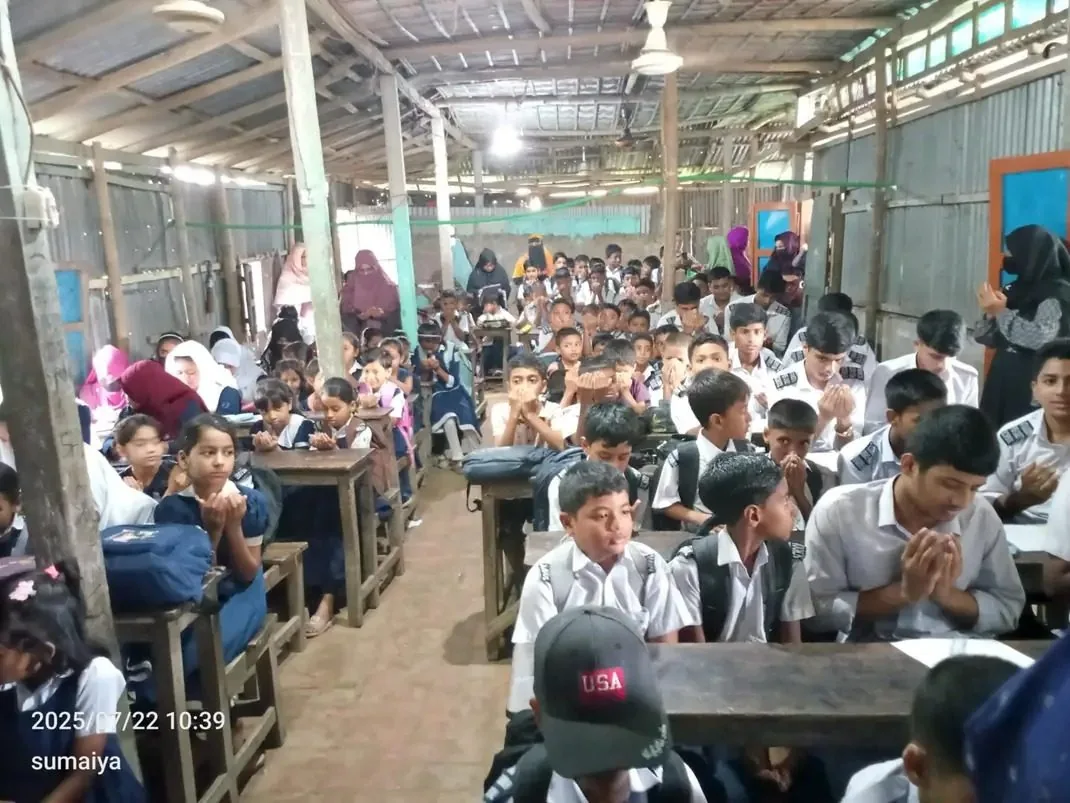 শিক্ষার্থীদের দোয়া মাহফিল