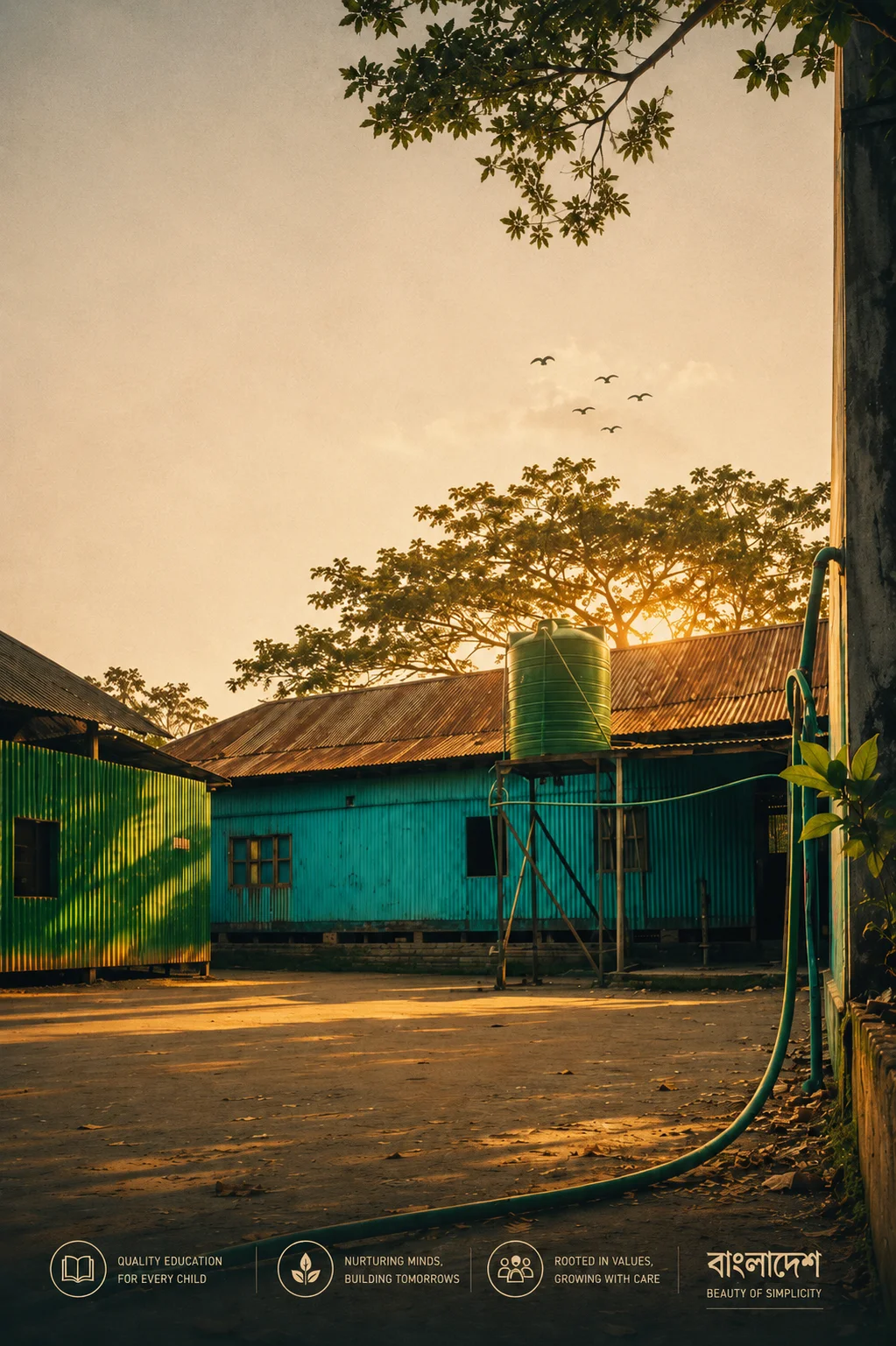 School Campus Tree